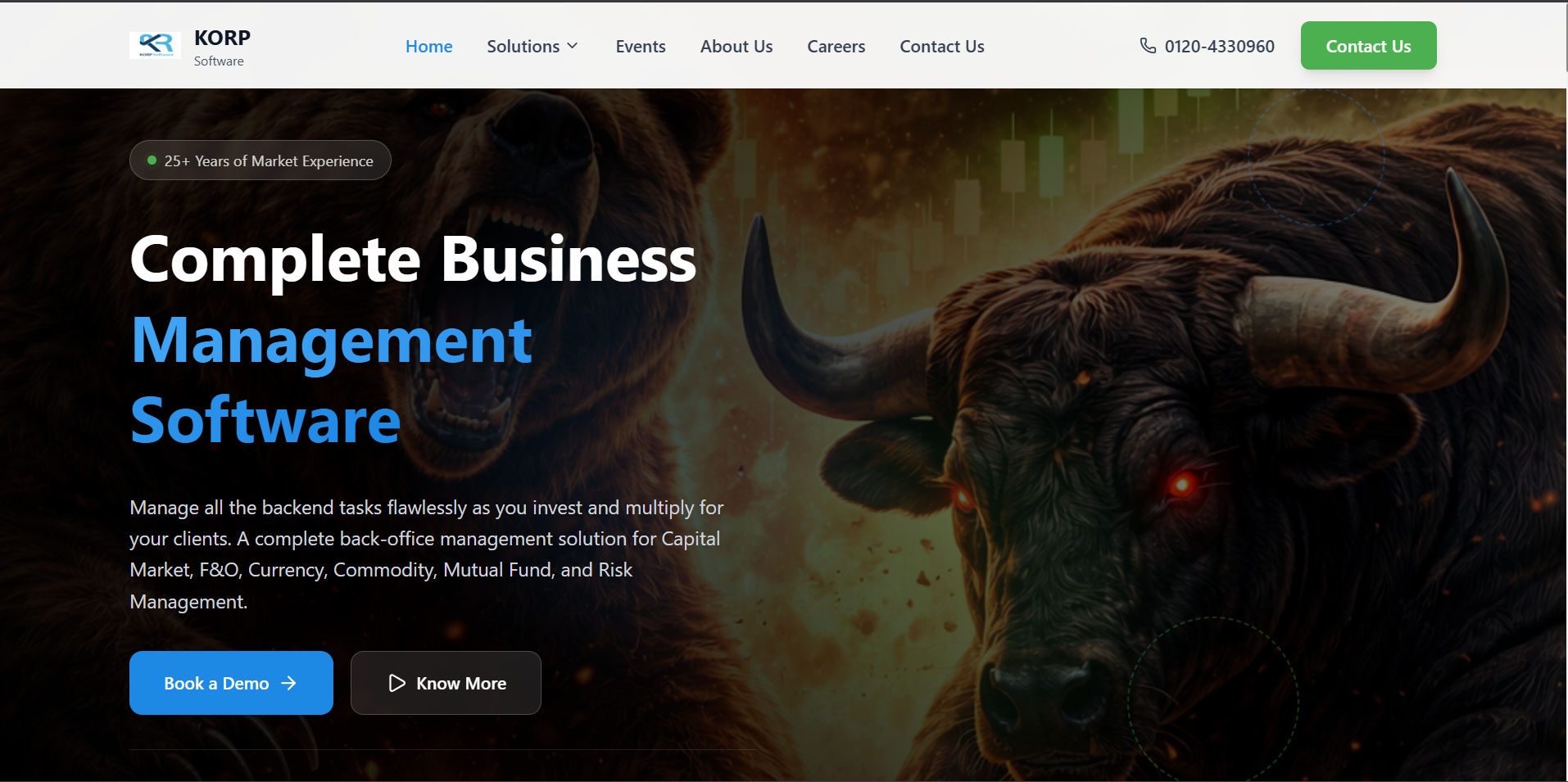 KORP Software Website